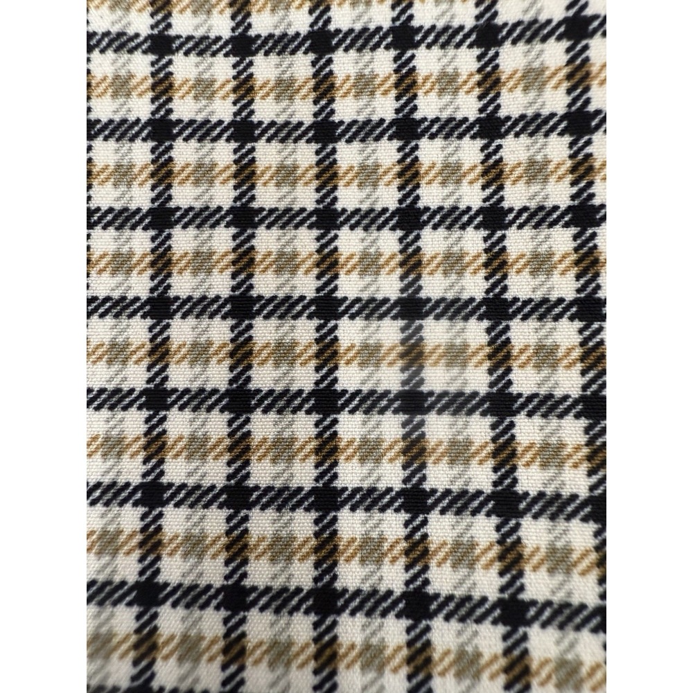 Vince Camuto Plaid Blazer Brown Black Cream Stretch Knit Lined Womens Size XXL - Picture 10 of 12